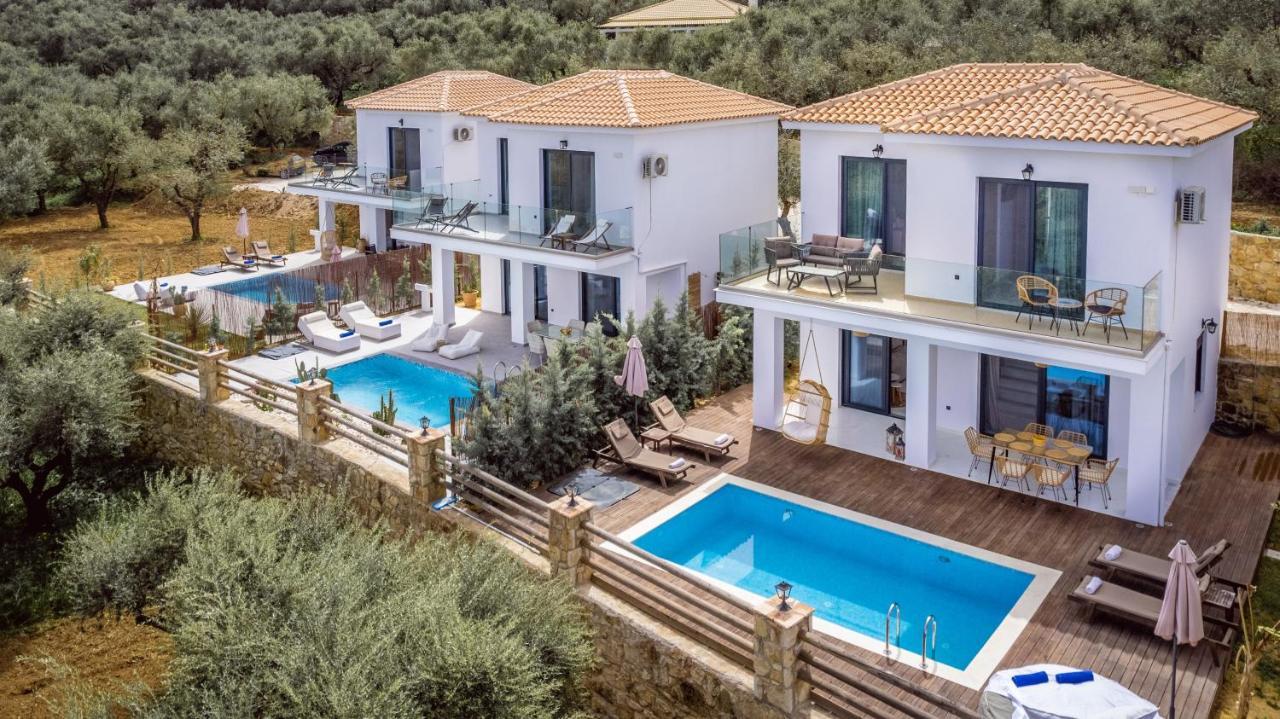 Queen Of Zakynthos Luxury Villas Amoudi Extérieur photo